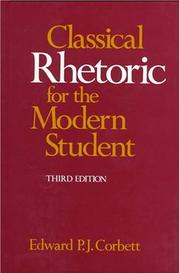 Cover of Classical Rhetoric for the Modern Student