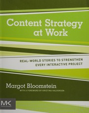 Cover of Content strategy at work